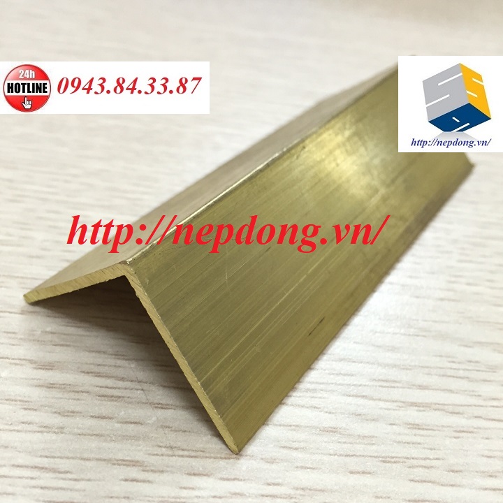 Nẹp đồng chữ V
