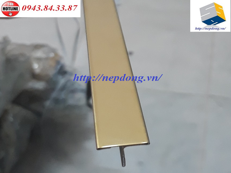 Nẹp inox chữ T