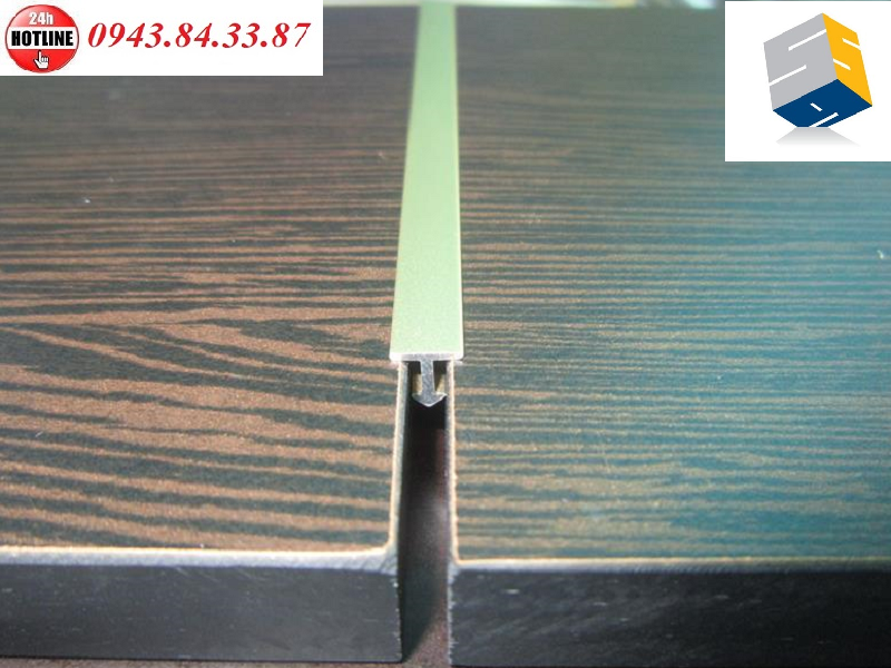 nẹp trang trí chữ T6mm