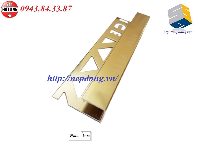 Nẹp bo góc gạch, nẹp góc ngoài YJ11