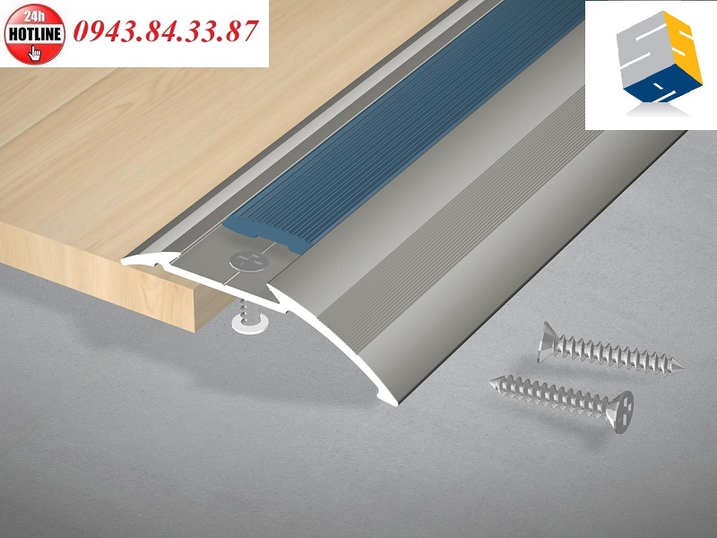 Nẹp chênh cốt sàn gỗ, nẹp vát sàn gỗ