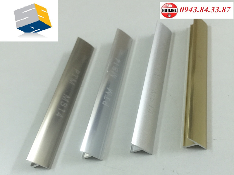 Nẹp trang trí chữ T14mm